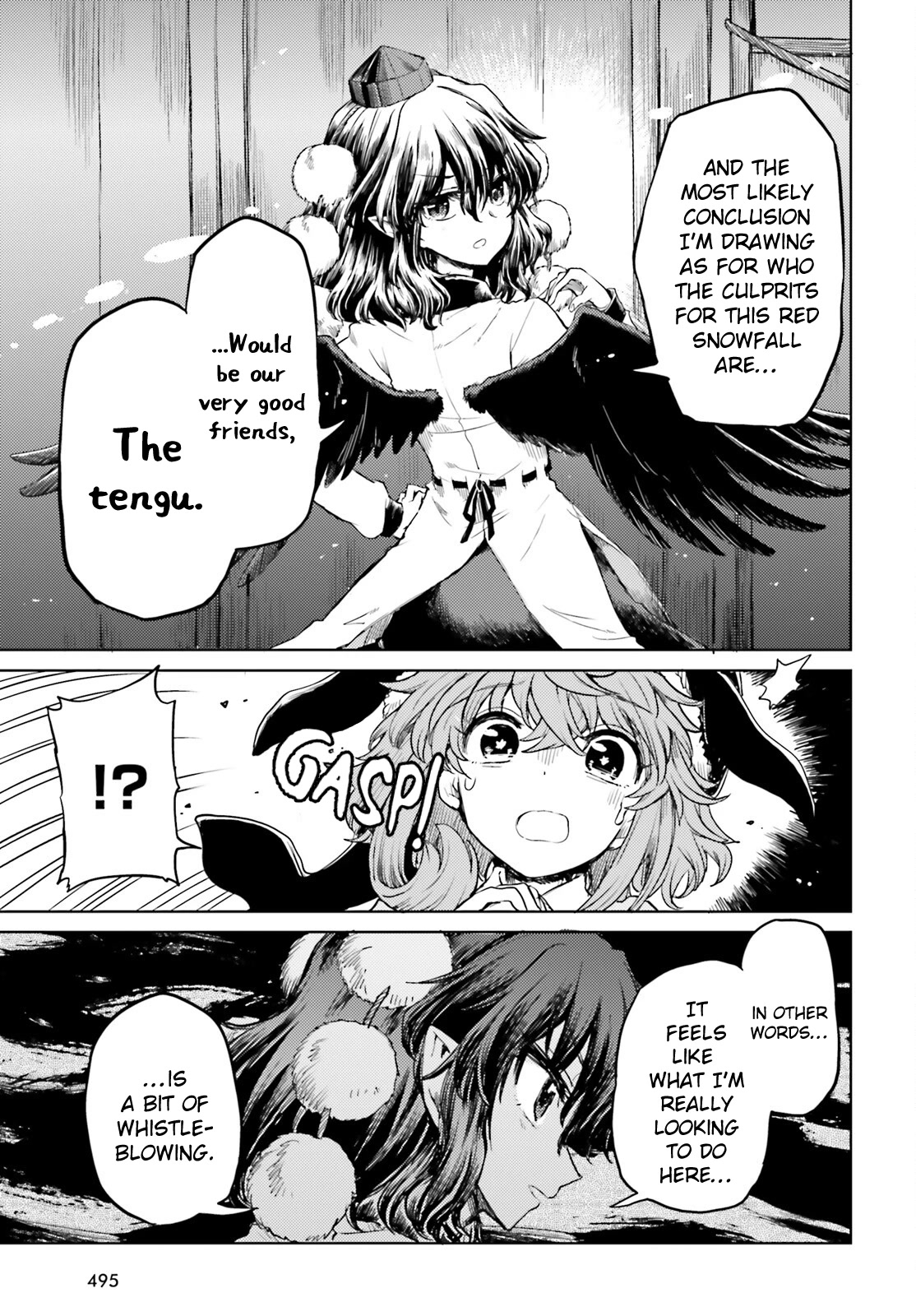 Touhou Suichouka ~ Lotus Eater-tachi no Suisei Chapter 38 page 9 - Chapter 38: Merchants and Drunkards Alike Cannot Always Be Forthright (Part 2)
