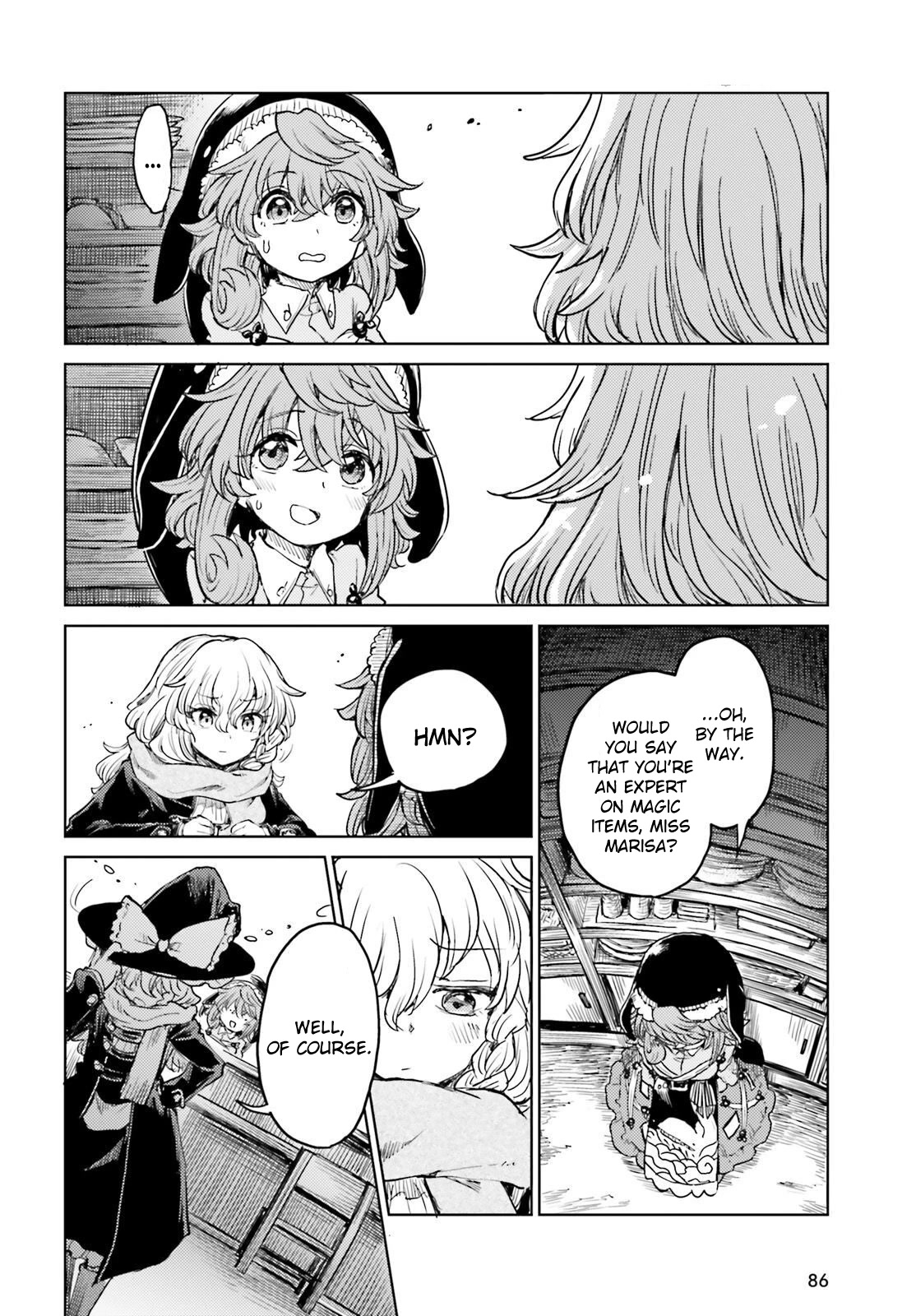 Touhou Suichouka ~ Lotus Eater-tachi no Suisei Chapter 39 page 16 - Chapter 39: An Oni Out of Its Gourd (Part 1)