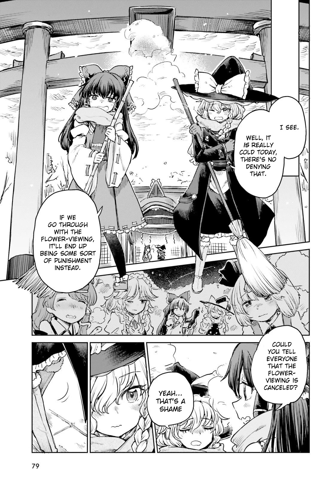 Touhou Suichouka ~ Lotus Eater-tachi no Suisei Chapter 39 page 9 - Chapter 39: An Oni Out of Its Gourd (Part 1)