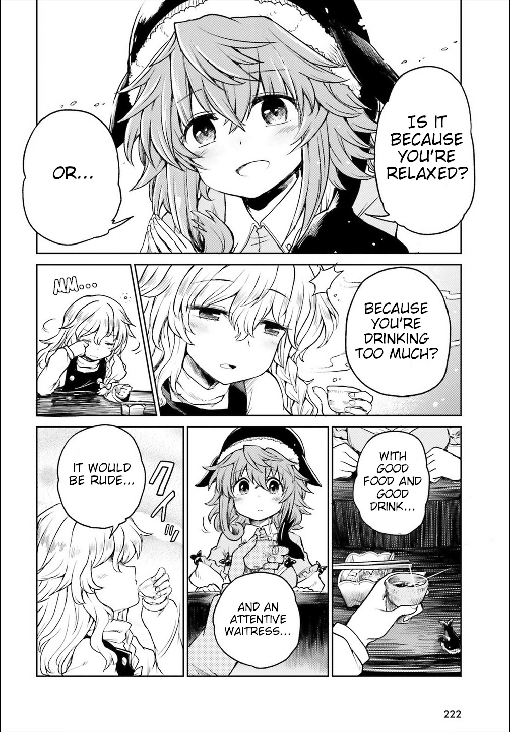 Touhou Suichouka ~ Lotus Eater-tachi no Suisei Chapter 4 page 10 - Chapter 4: The Haughty Grab Even the Red Ape (Part 1)