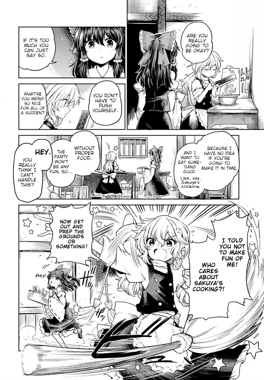 Touhou Suichouka ~ Lotus Eater-tachi no Suisei Chapter 4 page 12 - Chapter 4: The Haughty Grab Even the Red Ape (Part 1)