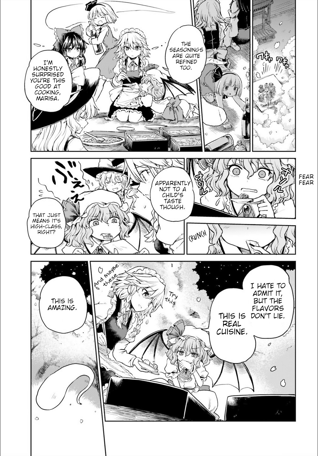 Touhou Suichouka ~ Lotus Eater-tachi no Suisei Chapter 4 page 15 - Chapter 4: The Haughty Grab Even the Red Ape (Part 1)