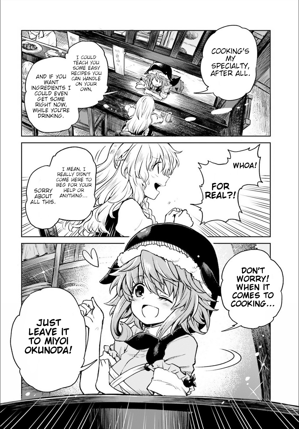 Touhou Suichouka ~ Lotus Eater-tachi no Suisei Chapter 4 page 8 - Chapter 4: The Haughty Grab Even the Red Ape (Part 1)