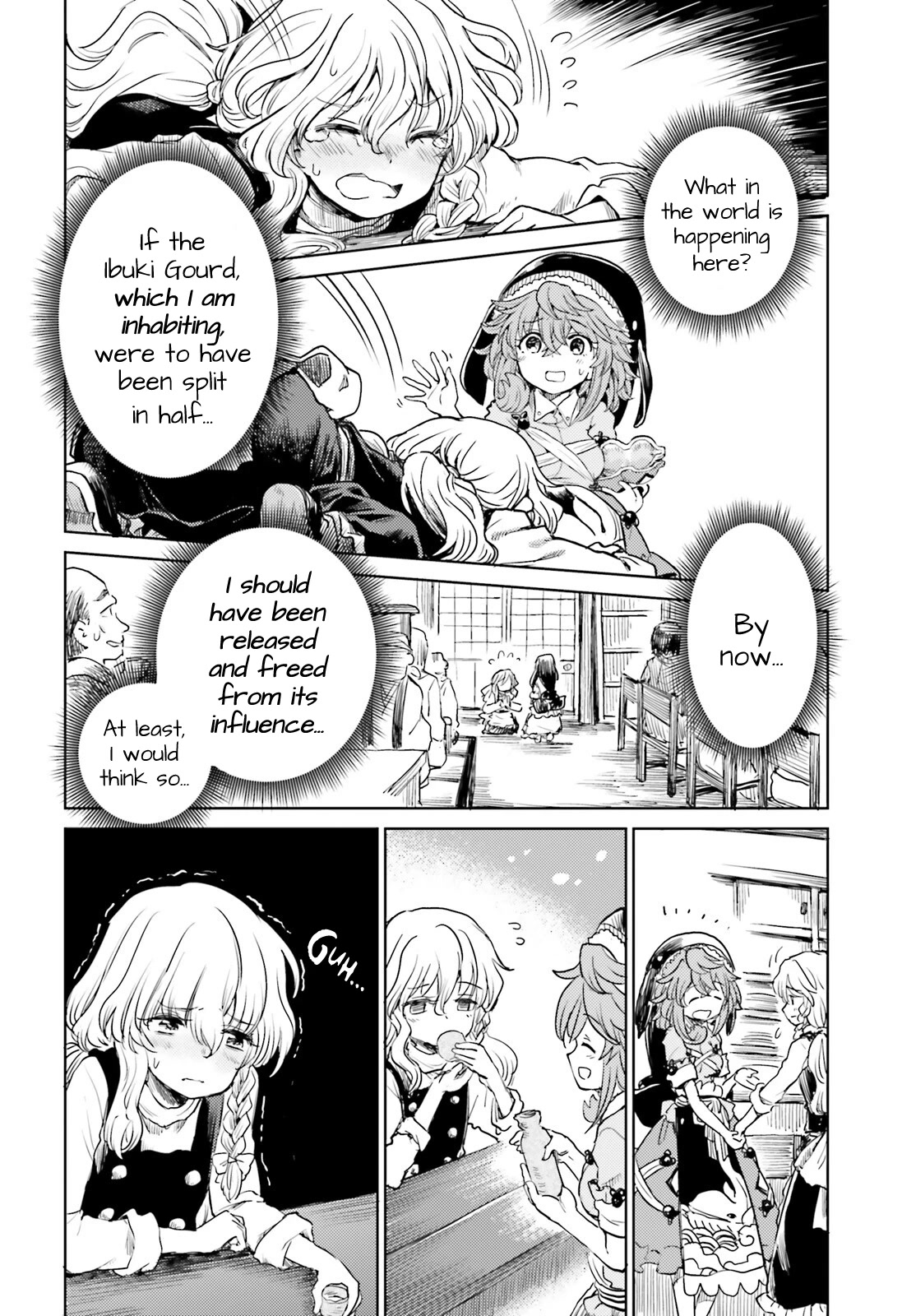 Touhou Suichouka ~ Lotus Eater-tachi no Suisei Chapter 40 page 18 - Chapter 40: An Oni Out of Its Gourd (Part 2)