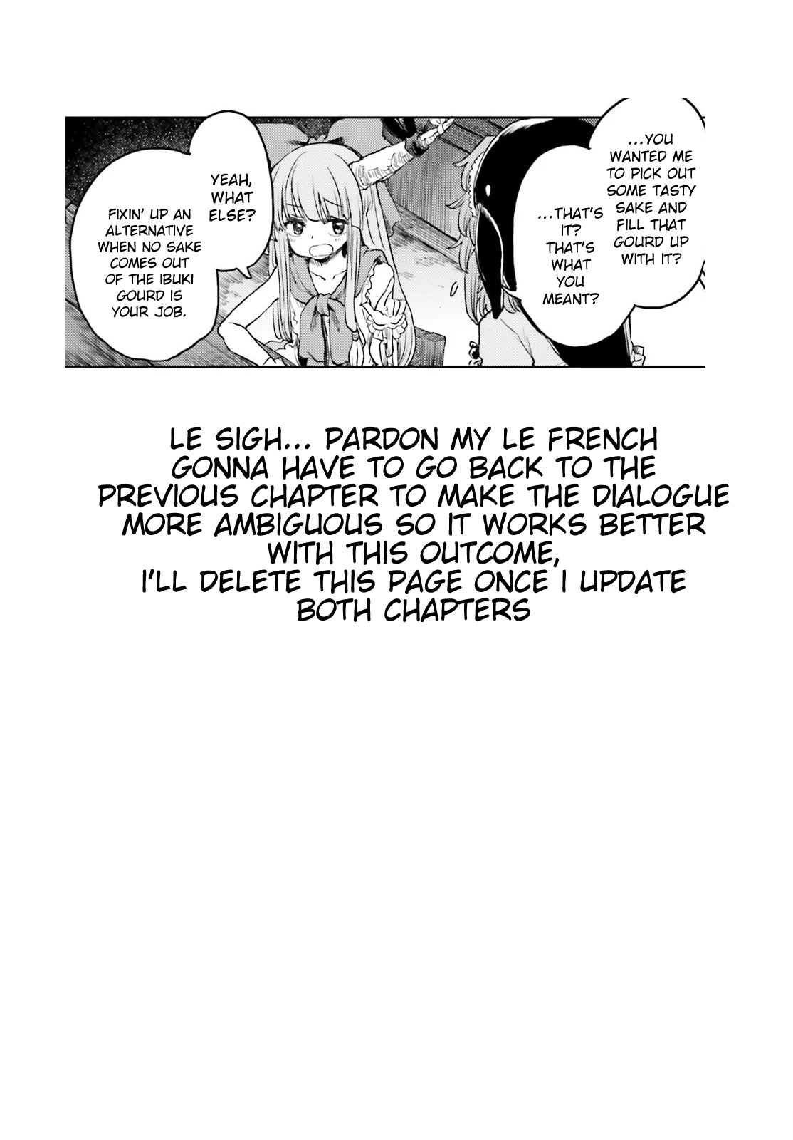 Touhou Suichouka ~ Lotus Eater-tachi no Suisei Chapter 40 page 27 - Chapter 40: An Oni Out of Its Gourd (Part 2)