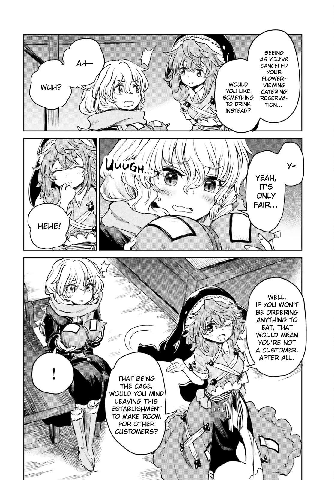 Touhou Suichouka ~ Lotus Eater-tachi no Suisei Chapter 40 page 6 - Chapter 40: An Oni Out of Its Gourd (Part 2)