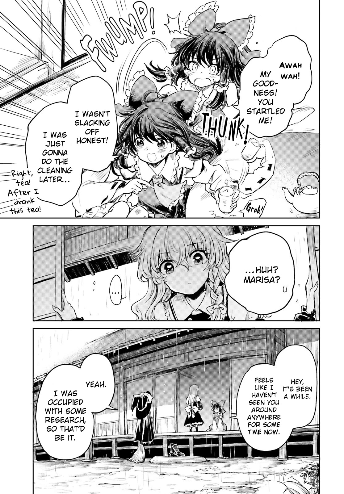 Touhou Suichouka ~ Lotus Eater-tachi no Suisei Chapter 41 page 13 - Chapter 41: Teaching an Oni to Climb a Tree (Part 1)