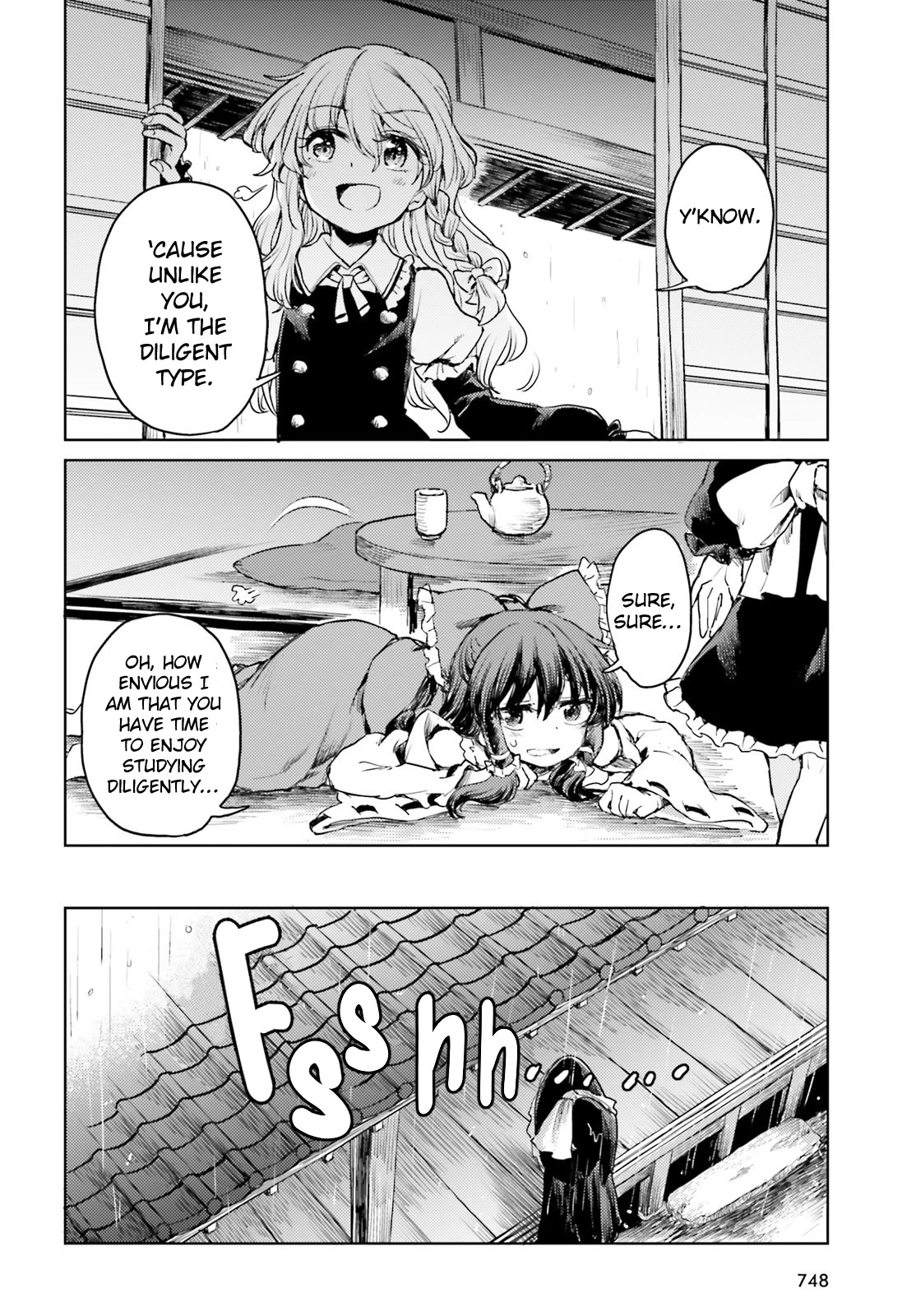 Touhou Suichouka ~ Lotus Eater-tachi no Suisei Chapter 41 page 14 - Chapter 41: Teaching an Oni to Climb a Tree (Part 1)