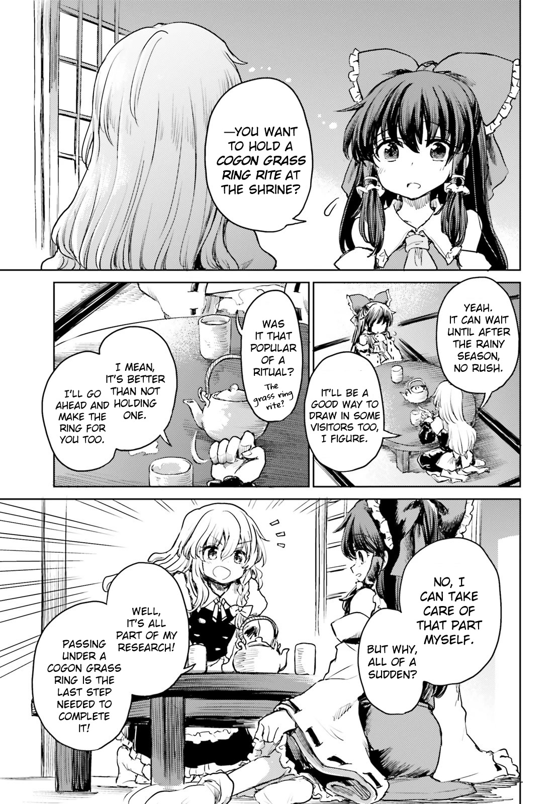Touhou Suichouka ~ Lotus Eater-tachi no Suisei Chapter 41 page 15 - Chapter 41: Teaching an Oni to Climb a Tree (Part 1)