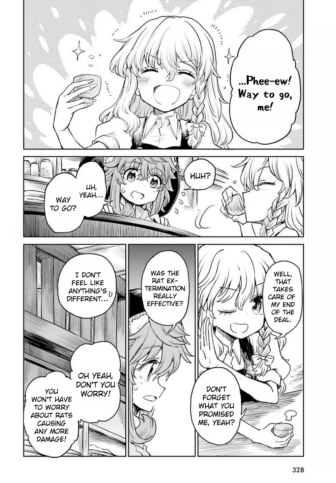 Touhou Suichouka ~ Lotus Eater-tachi no Suisei Chapter 42 page 20 - Chapter 42: Drinking Up the Wrong Tree (Part 2)