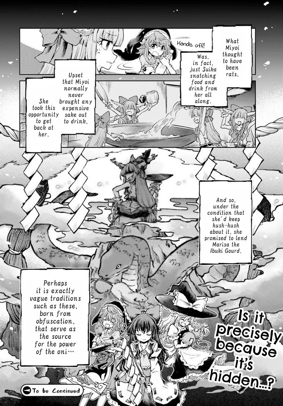 Touhou Suichouka ~ Lotus Eater-tachi no Suisei Chapter 42 page 24 - Chapter 42: Drinking Up the Wrong Tree (Part 2)