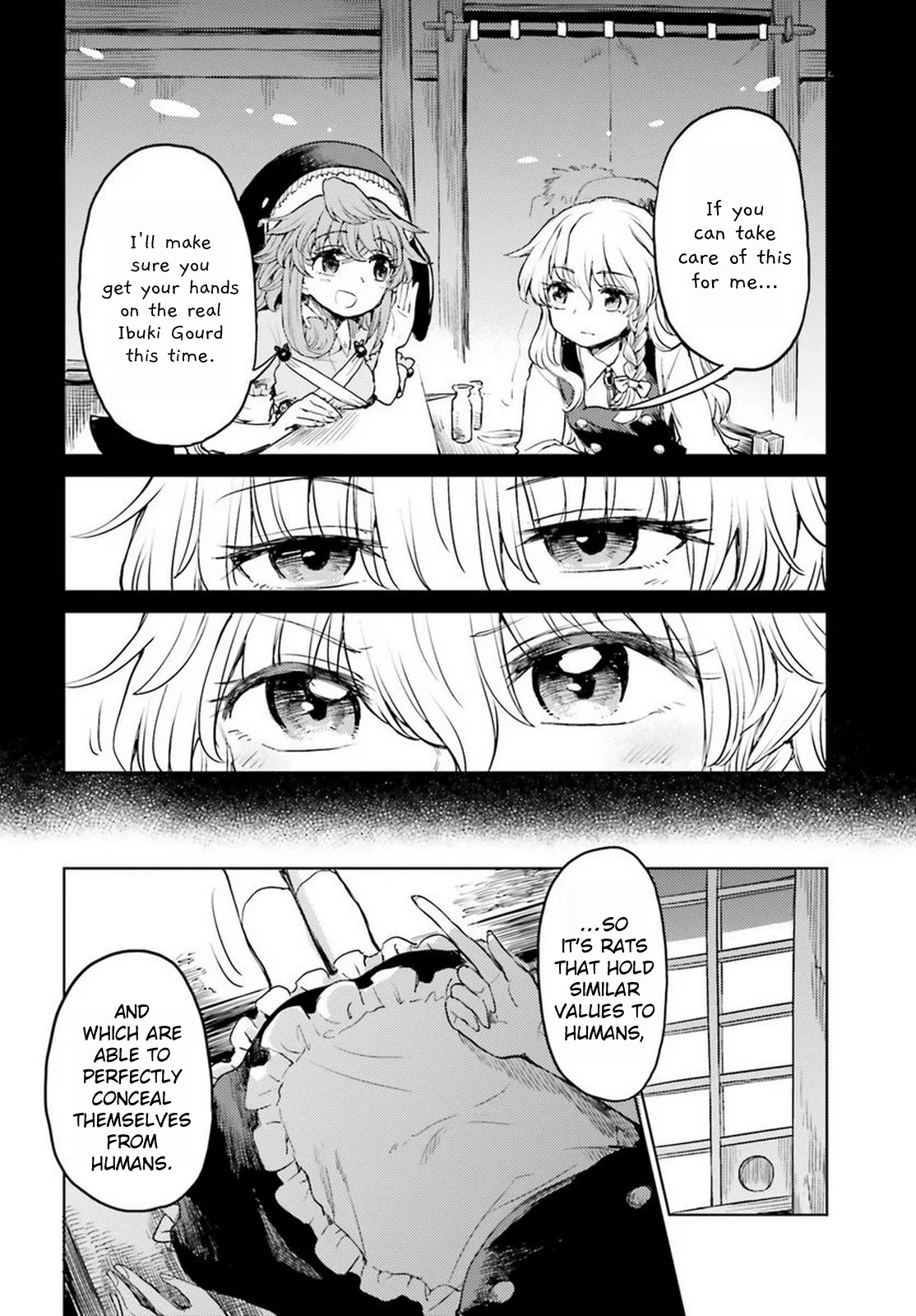 Touhou Suichouka ~ Lotus Eater-tachi no Suisei Chapter 42 page 4 - Chapter 42: Drinking Up the Wrong Tree (Part 2)