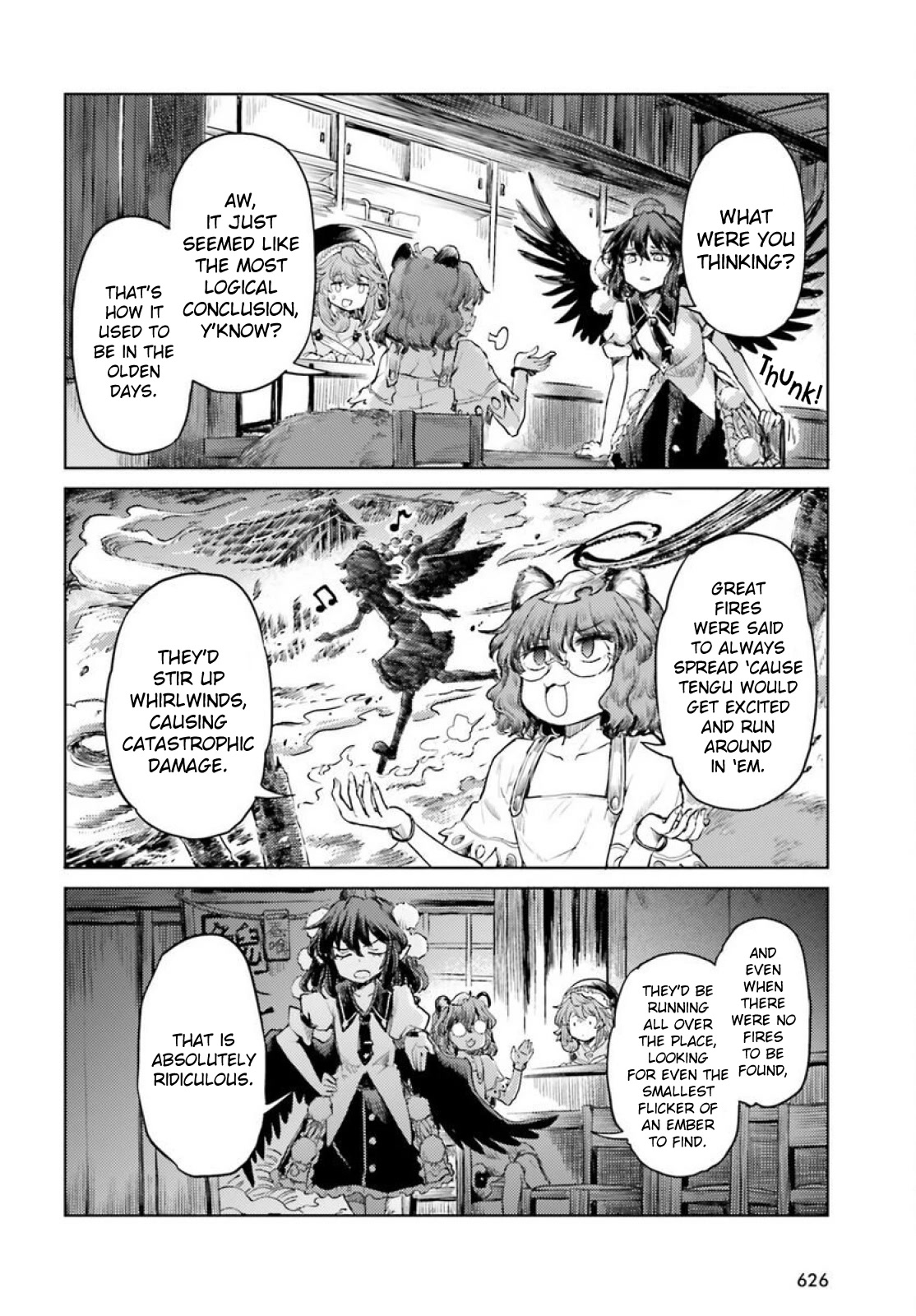 Touhou Suichouka ~ Lotus Eater-tachi no Suisei Chapter 43 page 14 - Chapter 43: Better a Burning Bar than a Burning Glare (Part 1)