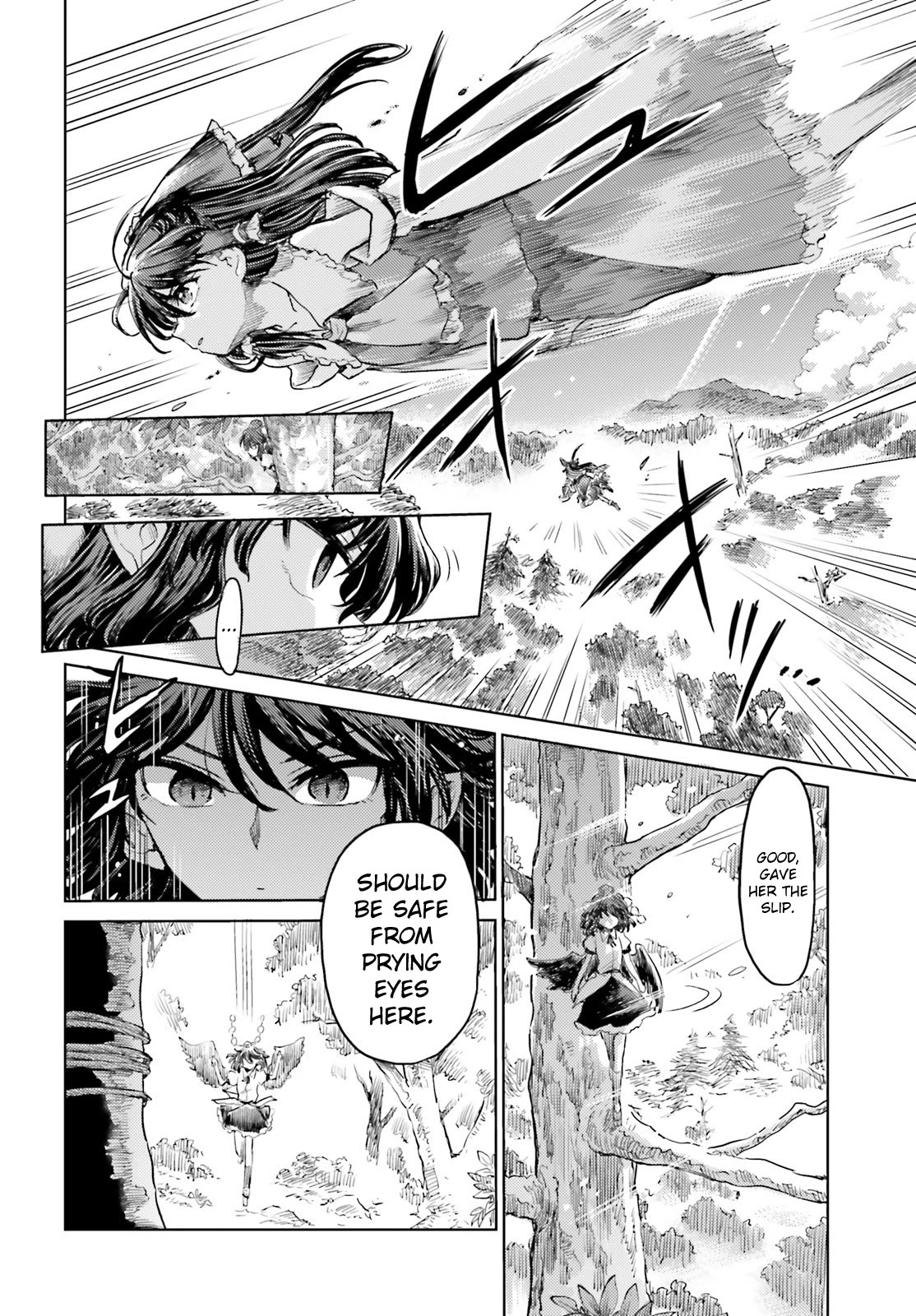 Touhou Suichouka ~ Lotus Eater-tachi no Suisei Chapter 44 page 12 - Chapter 44: Better a Burning Bar than a Burning Glare (Part 2)