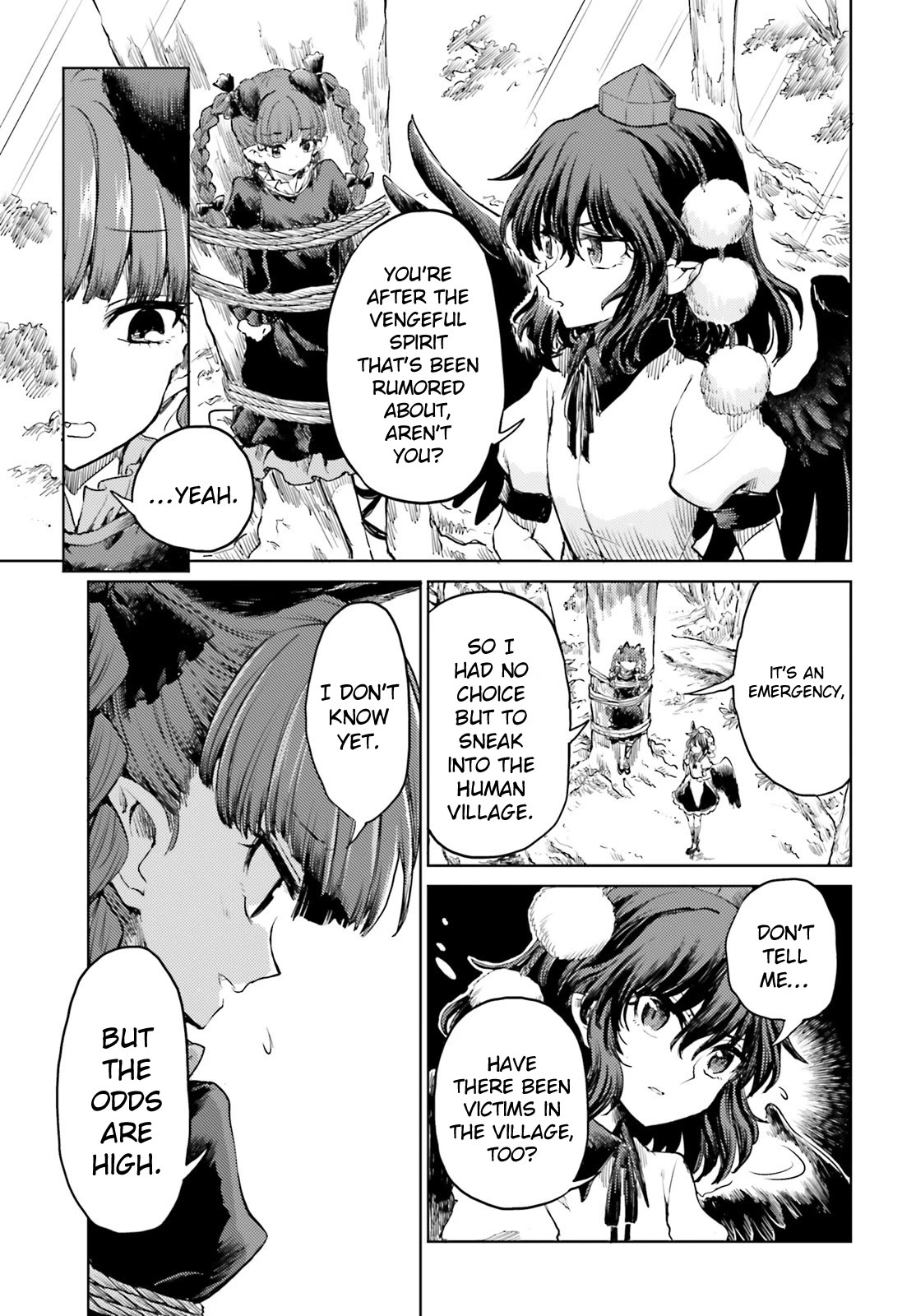 Touhou Suichouka ~ Lotus Eater-tachi no Suisei Chapter 44 page 17 - Chapter 44: Better a Burning Bar than a Burning Glare (Part 2)