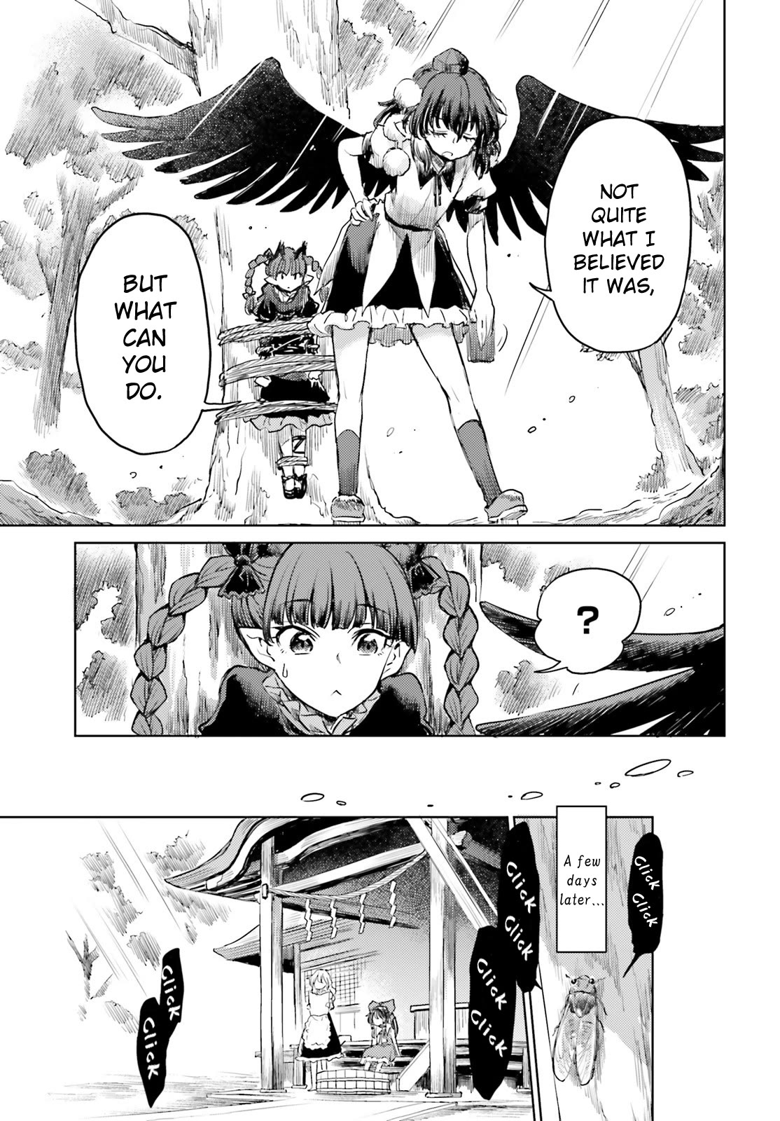 Touhou Suichouka ~ Lotus Eater-tachi no Suisei Chapter 44 page 19 - Chapter 44: Better a Burning Bar than a Burning Glare (Part 2)