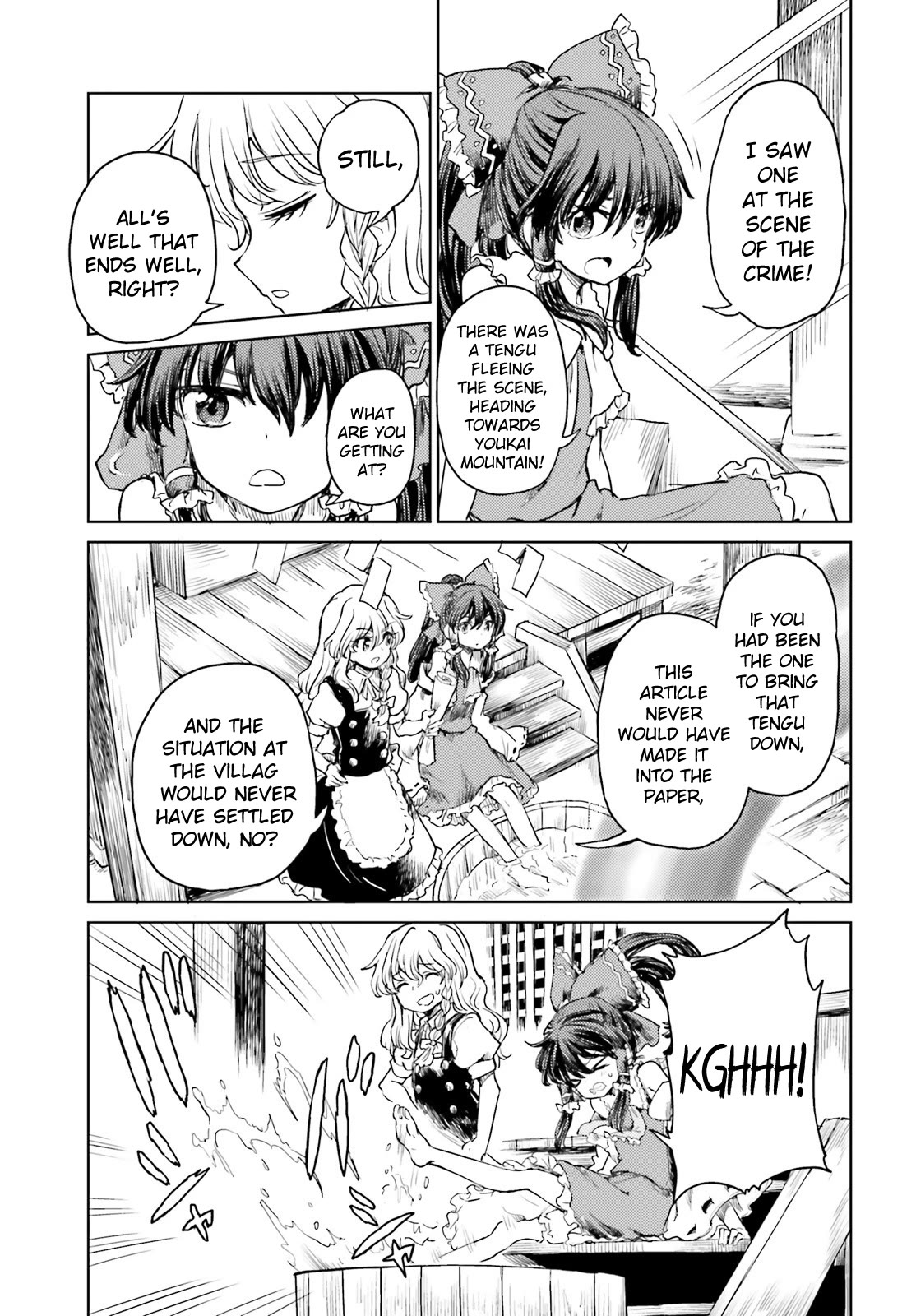 Touhou Suichouka ~ Lotus Eater-tachi no Suisei Chapter 44 page 21 - Chapter 44: Better a Burning Bar than a Burning Glare (Part 2)