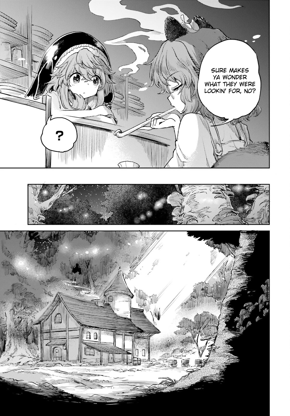 Touhou Suichouka ~ Lotus Eater-tachi no Suisei Chapter 45 page 15 - Chapter 45: Bringing Honey to a Beehive (Part 1)