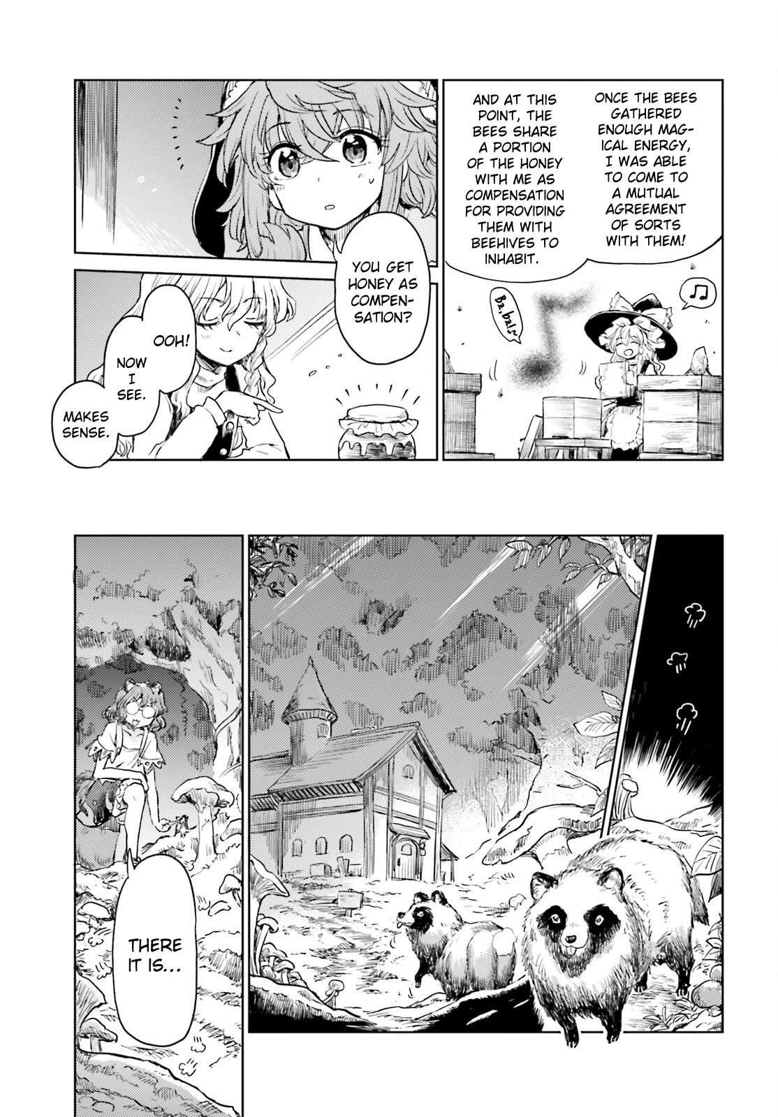 Touhou Suichouka ~ Lotus Eater-tachi no Suisei Chapter 46 page 13 - Chapter 46: Bringing Honey to a Beehive (Part 2)