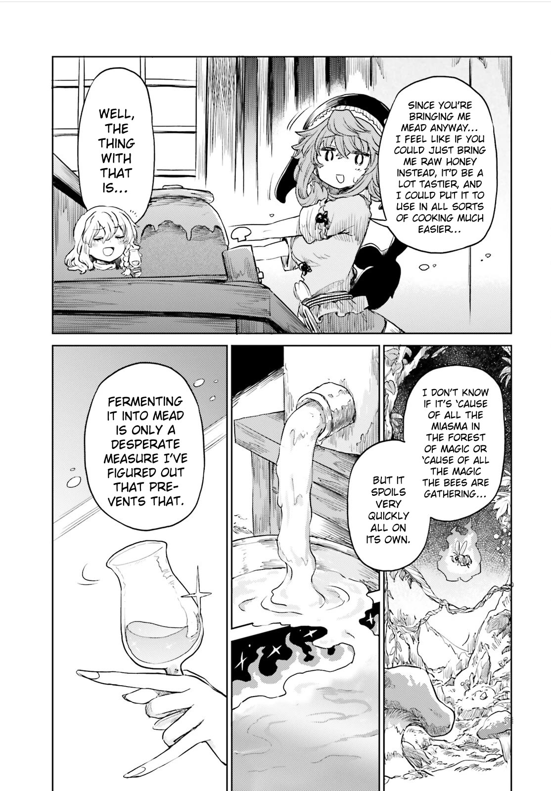 Touhou Suichouka ~ Lotus Eater-tachi no Suisei Chapter 46 page 17 - Chapter 46: Bringing Honey to a Beehive (Part 2)