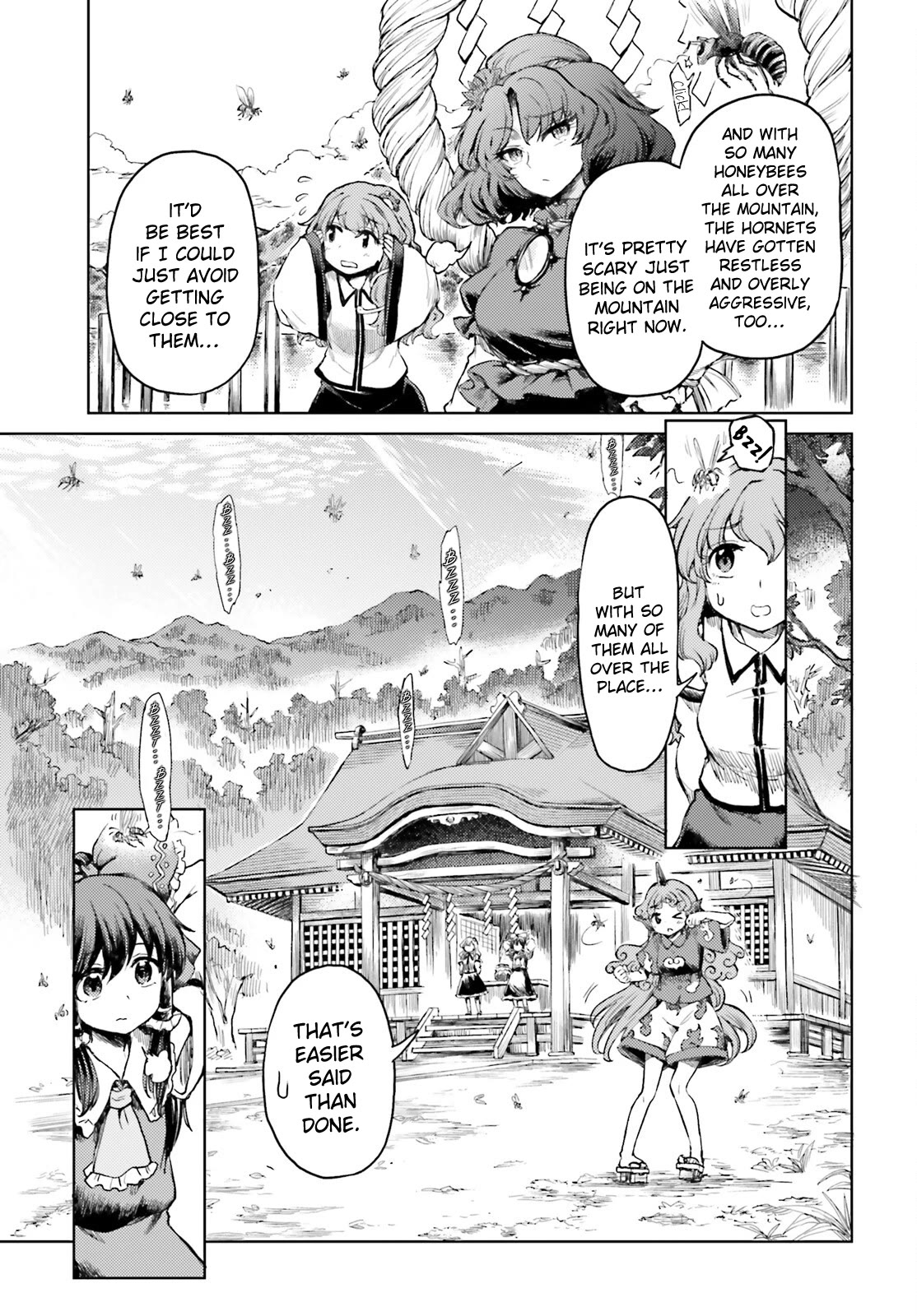 Touhou Suichouka ~ Lotus Eater-tachi no Suisei Chapter 46 page 3 - Chapter 46: Bringing Honey to a Beehive (Part 2)