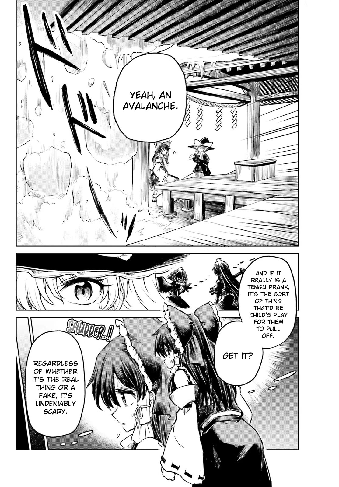 Touhou Suichouka ~ Lotus Eater-tachi no Suisei Chapter 47 page 12 - Chapter 47: Chapter 47 - Alcohol Seeks Its Own Level (Part 1)