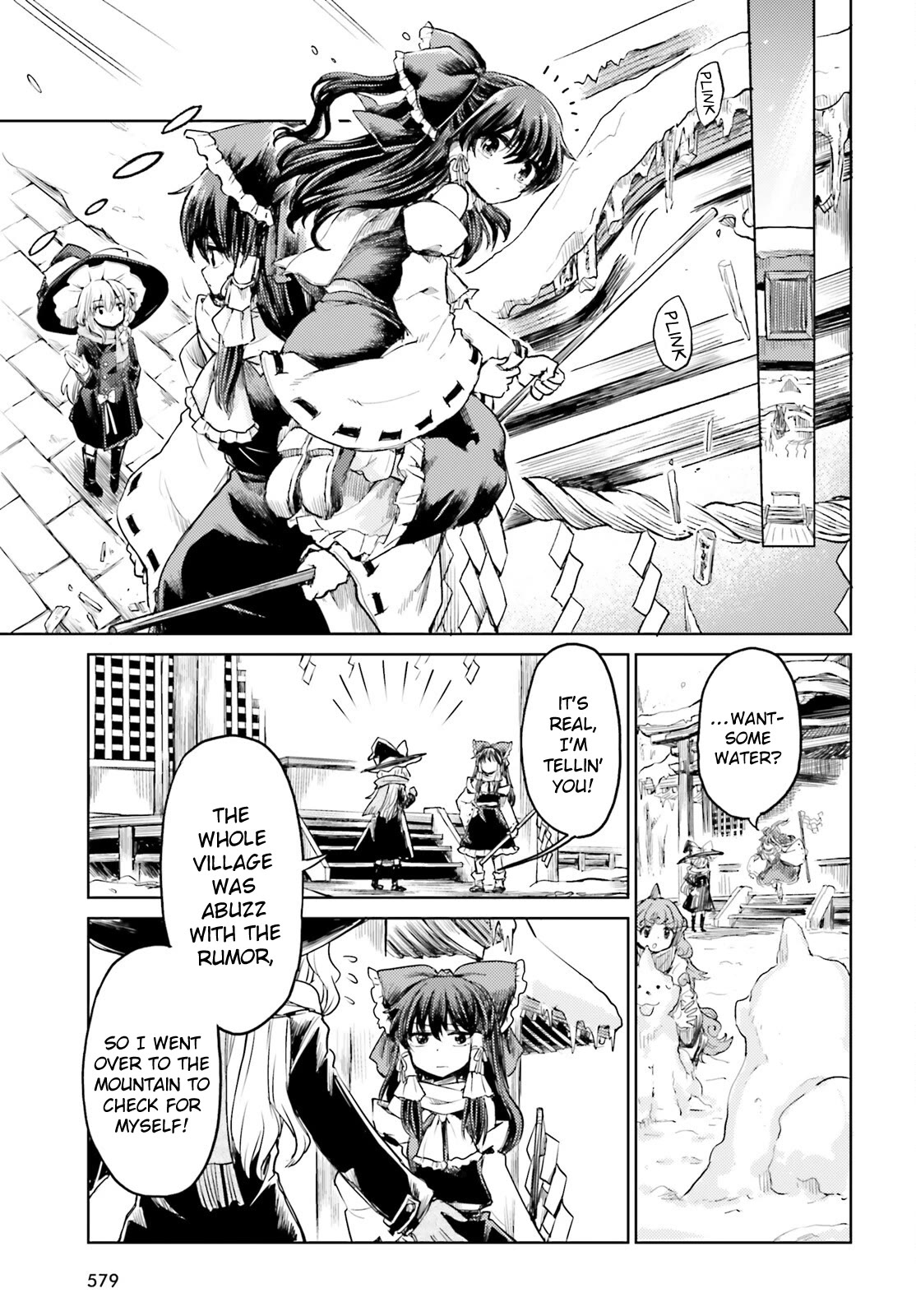 Touhou Suichouka ~ Lotus Eater-tachi no Suisei Chapter 47 page 9 - Chapter 47: Chapter 47 - Alcohol Seeks Its Own Level (Part 1)