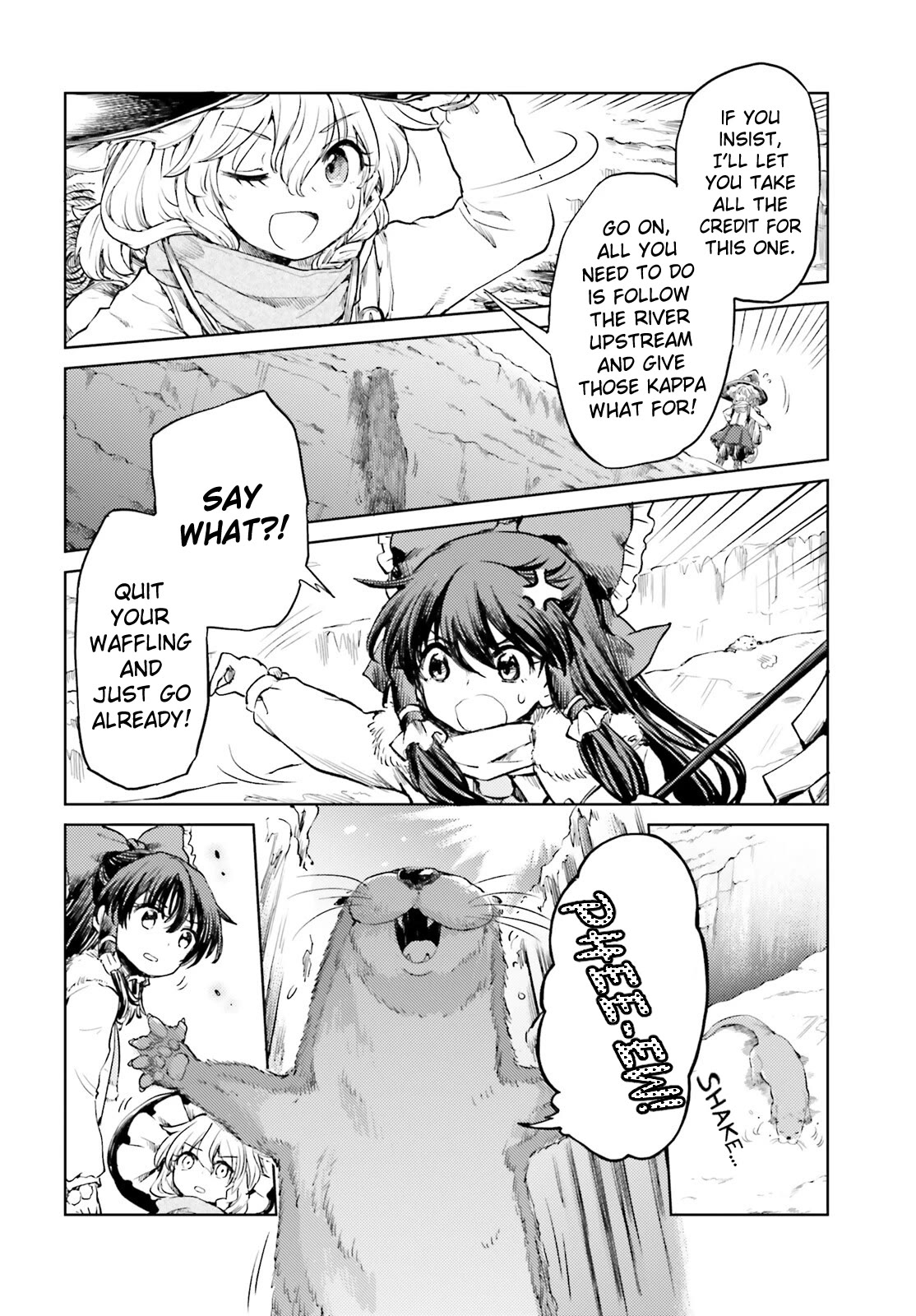Touhou Suichouka ~ Lotus Eater-tachi no Suisei Chapter 48 page 18 - Chapter 48: Alcohol Seeks Its Own Level (Part 2)