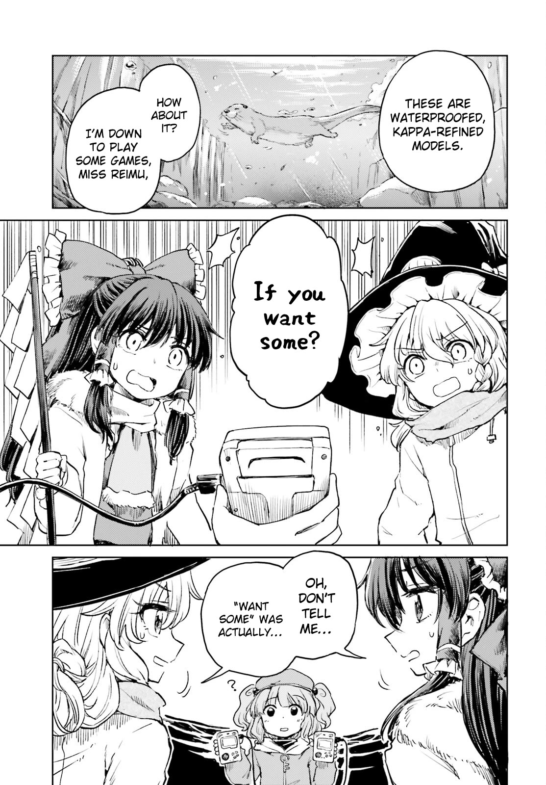 Touhou Suichouka ~ Lotus Eater-tachi no Suisei Chapter 48 page 27 - Chapter 48: Alcohol Seeks Its Own Level (Part 2)