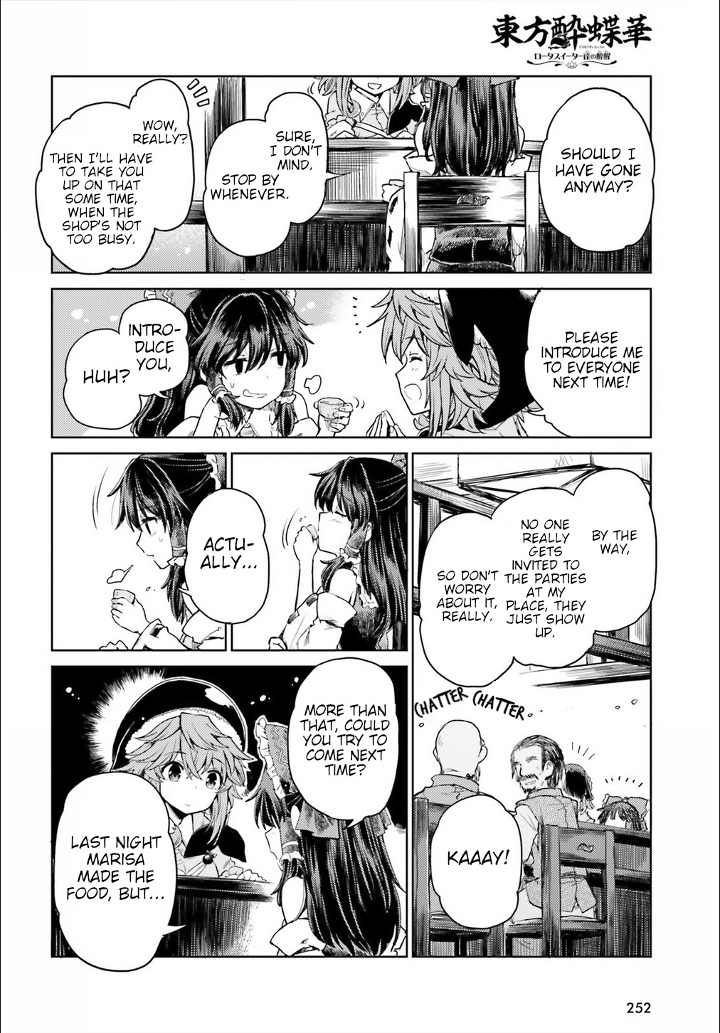 Touhou Suichouka ~ Lotus Eater-tachi no Suisei Chapter 5 page 2 - Chapter 5: The Haughty Grab Even the Red Ape (Part 2)
