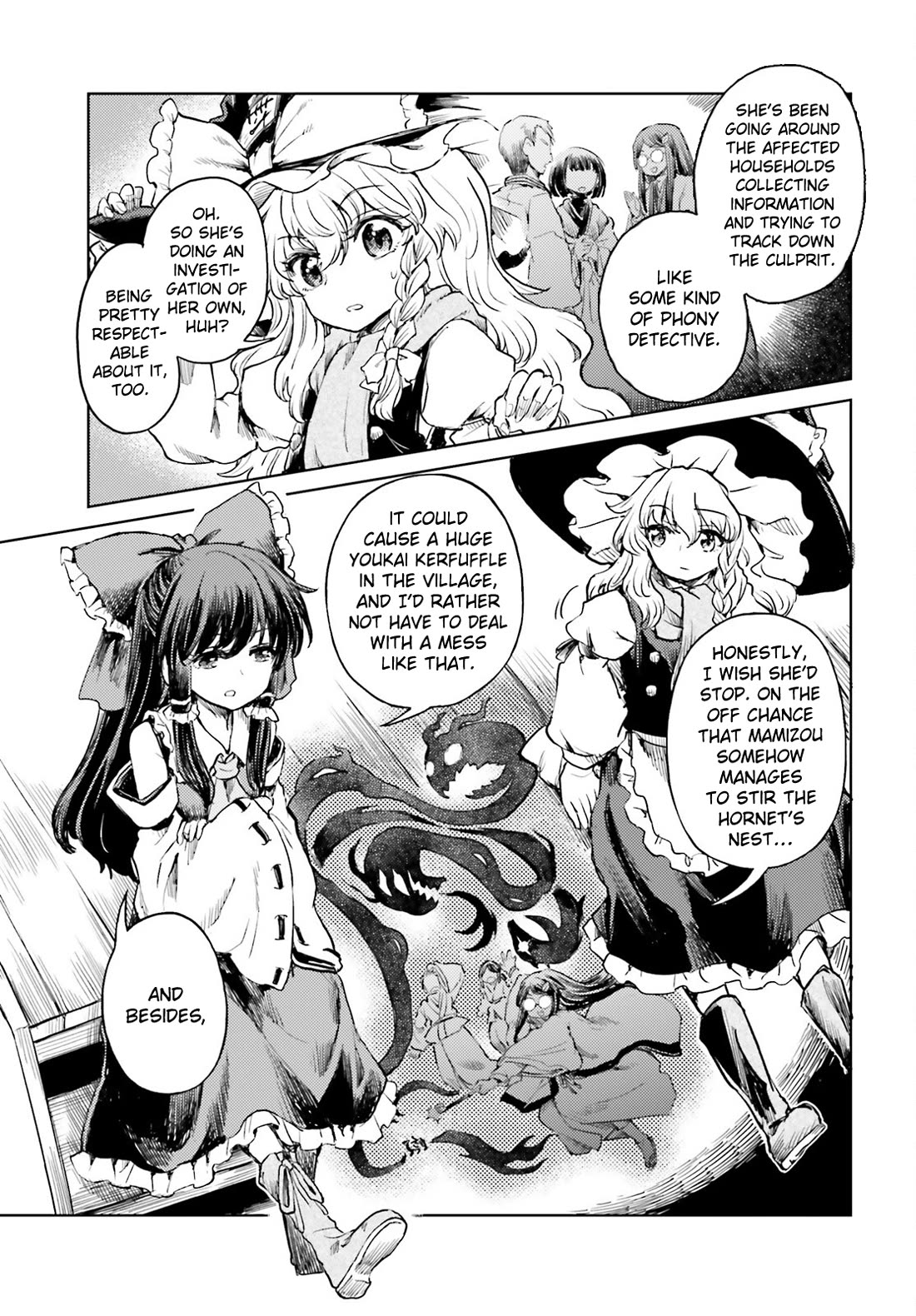 Touhou Suichouka ~ Lotus Eater-tachi no Suisei Chapter 50 page 7 - Chapter 50: He Who Only Takes a Sip Is As Guilty as the Thief (Part 2)