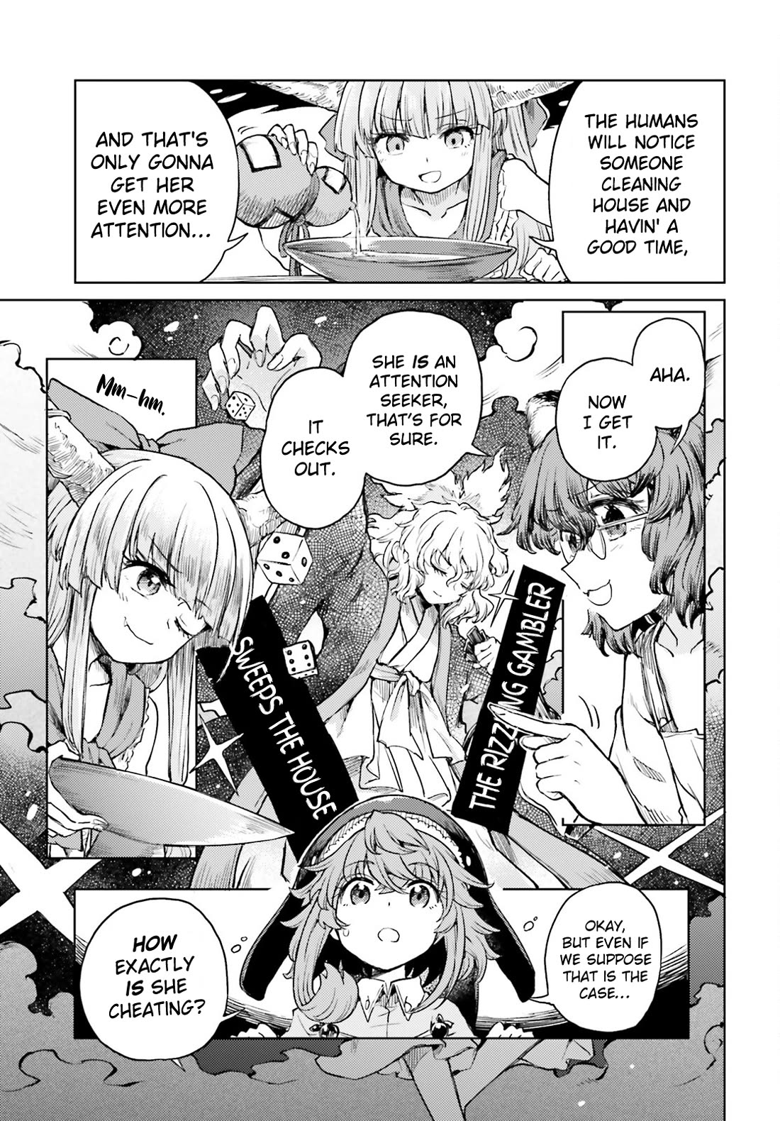 Touhou Suichouka ~ Lotus Eater-tachi no Suisei Chapter 51 page 15 - Chapter 51: No Matter Where You Go, There Will Always Be Sunshine and Sake	 (Part 1)