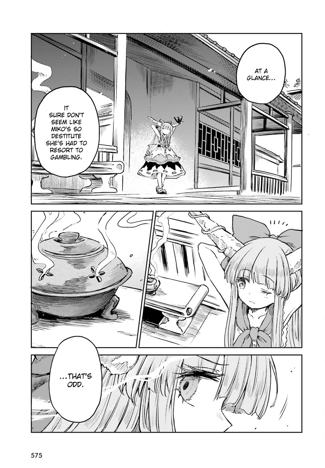 Touhou Suichouka ~ Lotus Eater-tachi no Suisei Chapter 52 page 11 - Chapter 52: No Matter Where You Go, There Will Always Be Sunshine and Sake (Part 1)