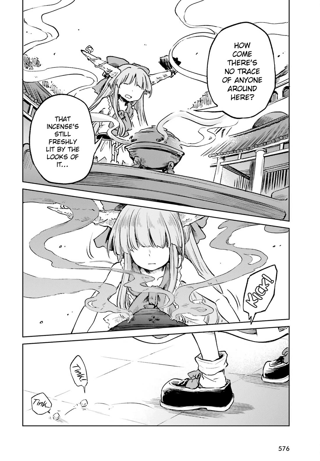 Touhou Suichouka ~ Lotus Eater-tachi no Suisei Chapter 52 page 12 - Chapter 52: No Matter Where You Go, There Will Always Be Sunshine and Sake (Part 1)