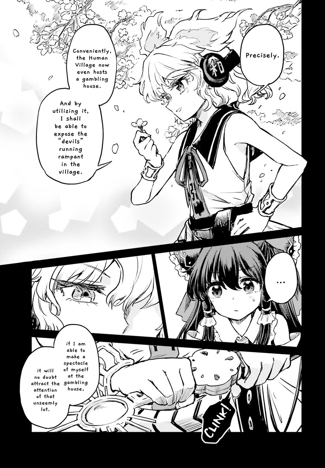 Touhou Suichouka ~ Lotus Eater-tachi no Suisei Chapter 52 page 21 - Chapter 52: No Matter Where You Go, There Will Always Be Sunshine and Sake (Part 1)