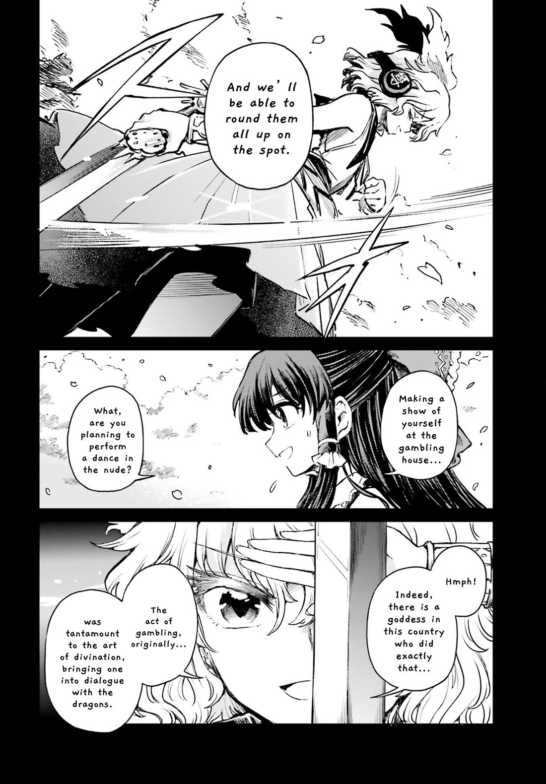 Touhou Suichouka ~ Lotus Eater-tachi no Suisei Chapter 52 page 22 - Chapter 52: No Matter Where You Go, There Will Always Be Sunshine and Sake (Part 1)