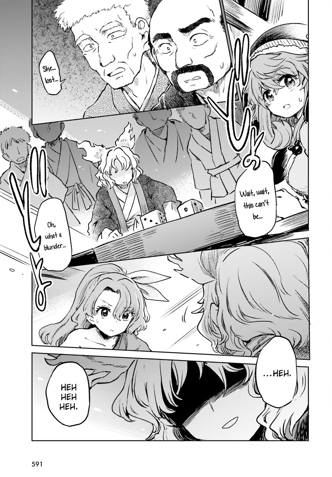 Touhou Suichouka ~ Lotus Eater-tachi no Suisei Chapter 52 page 27 - Chapter 52: No Matter Where You Go, There Will Always Be Sunshine and Sake (Part 1)