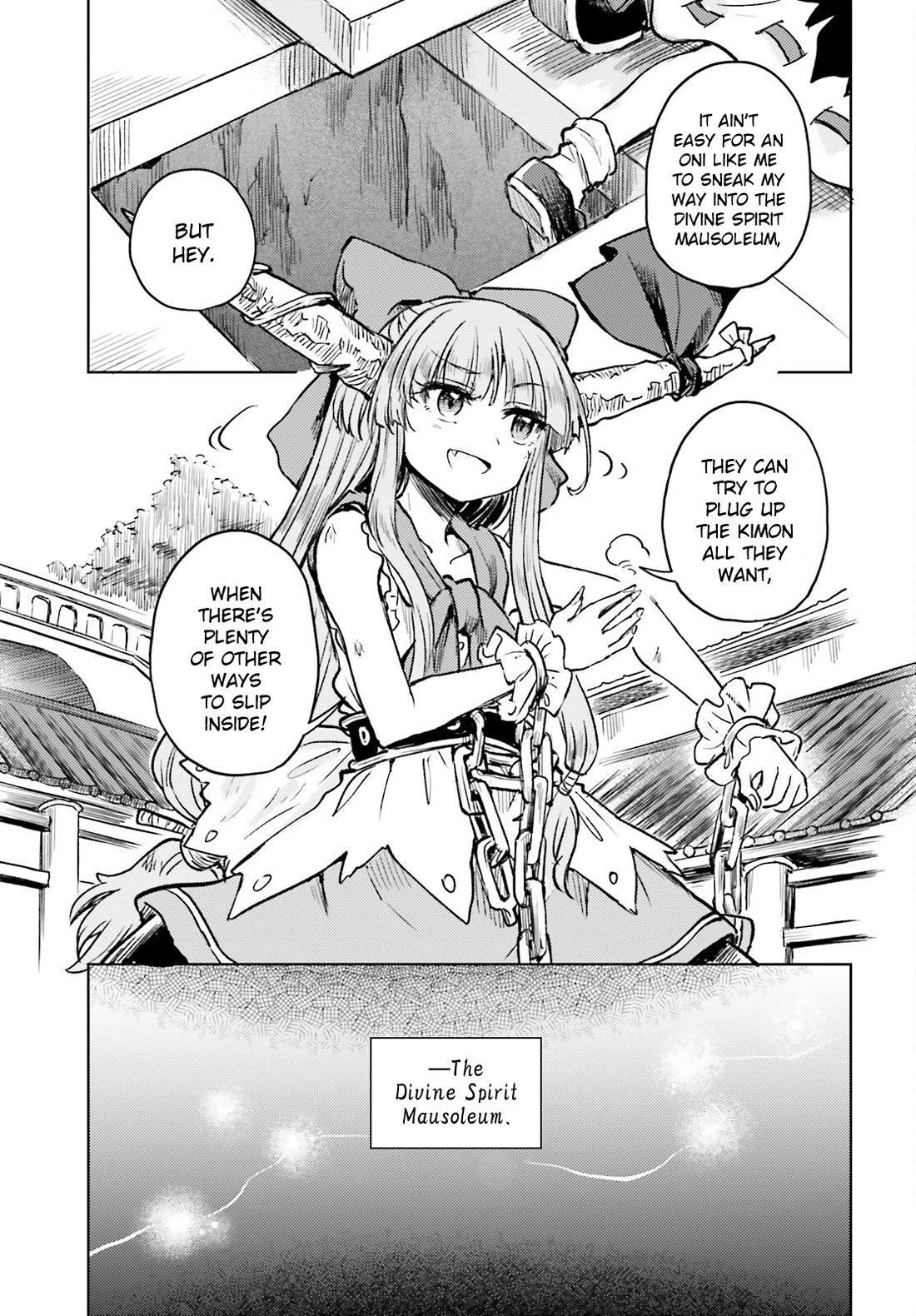 Touhou Suichouka ~ Lotus Eater-tachi no Suisei Chapter 52 page 9 - Chapter 52: No Matter Where You Go, There Will Always Be Sunshine and Sake (Part 1)