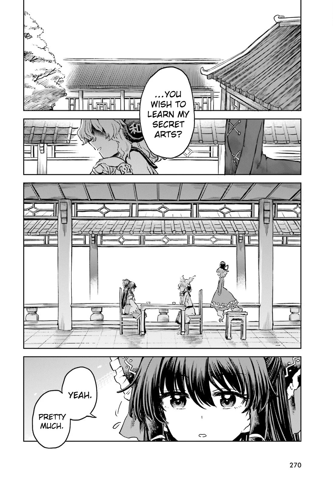 Touhou Suichouka ~ Lotus Eater-tachi no Suisei Chapter 53 page 4 - Chapter 53: To Wait for Good Fortune Is to Wait for a Drink (Part 1)