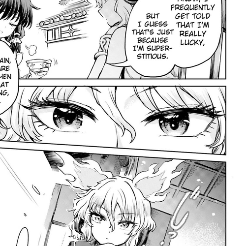 Touhou Suichouka ~ Lotus Eater-tachi no Suisei Chapter 53: To Wait for Good Fortune Is to Wait for a Drink (Part 1) cover