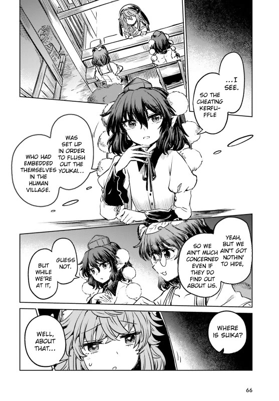 Touhou Suichouka ~ Lotus Eater-tachi no Suisei Chapter 54 page 8 - Chapter 54: To Wait for Good Fortune Is to Wait for a Drink (Part 2)