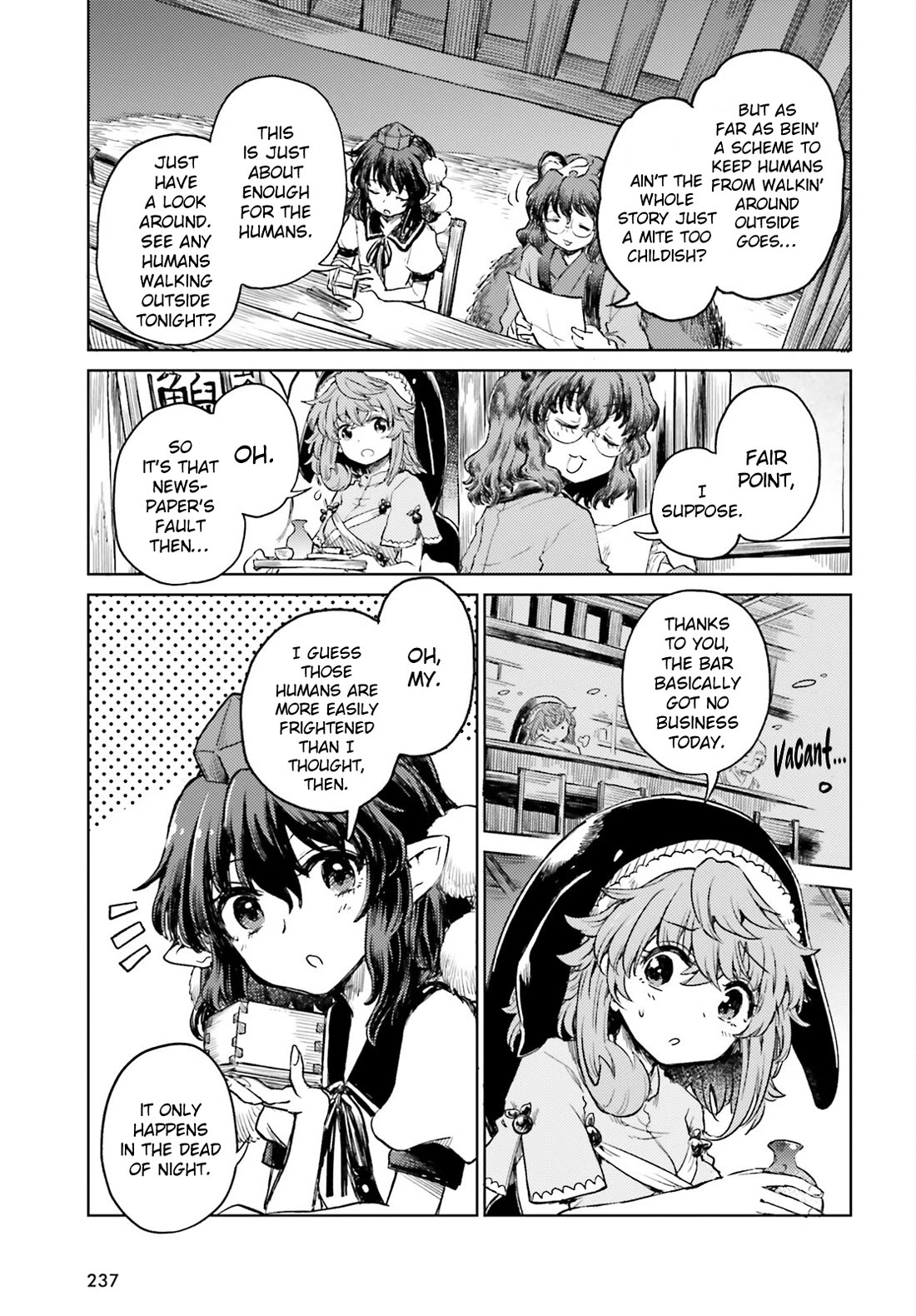 Touhou Suichouka ~ Lotus Eater-tachi no Suisei Chapter 55 page 7 - Chapter 55: You Can’t Have a Fight Without Hard Drinking (Part 1)