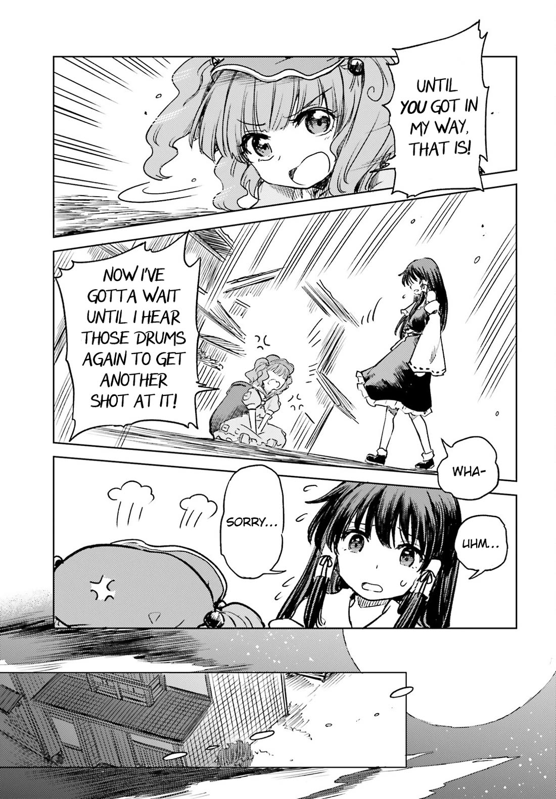 Touhou Suichouka ~ Lotus Eater-tachi no Suisei Chapter 56 page 23 - Chapter 56: You Can’t Have a Fight Without Hard Drinking (Part 2)