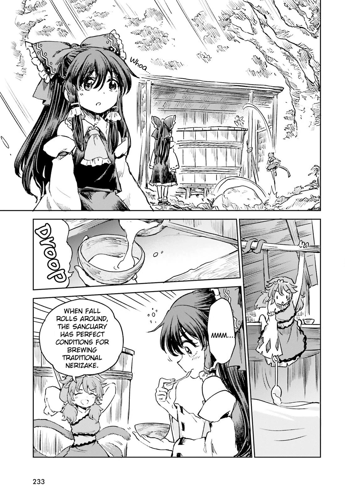 Touhou Suichouka ~ Lotus Eater-tachi no Suisei Chapter 58 page 22 - Chapter 58: Focus on Safeguarding the Sake, and You Stand to Lose It All (Part 2)