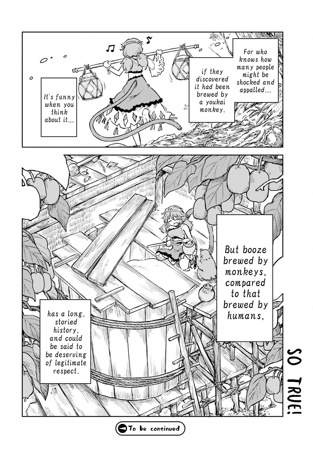 Touhou Suichouka ~ Lotus Eater-tachi no Suisei Chapter 58 page 27 - Chapter 58: Focus on Safeguarding the Sake, and You Stand to Lose It All (Part 2)