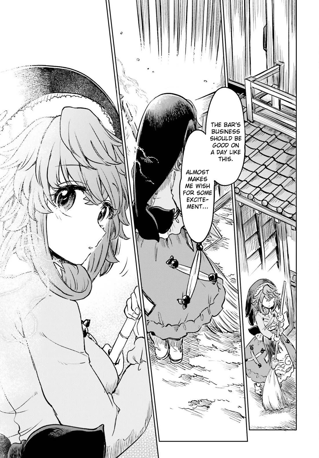 Touhou Suichouka ~ Lotus Eater-tachi no Suisei Chapter 59 page 11 - Chapter 59: Sake is the Best Medicine (Part 1)