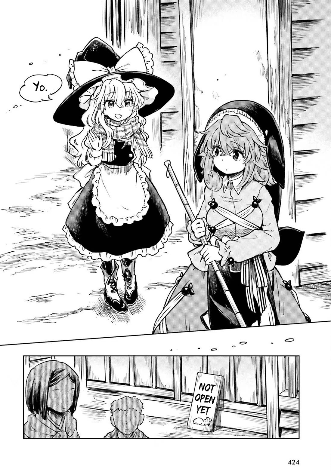 Touhou Suichouka ~ Lotus Eater-tachi no Suisei Chapter 59 page 12 - Chapter 59: Sake is the Best Medicine (Part 1)