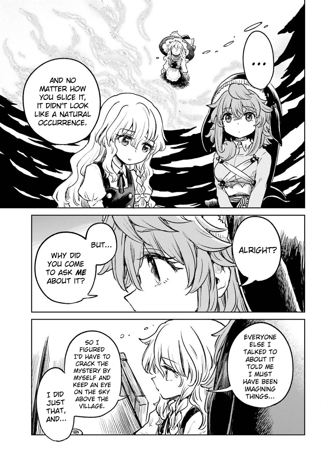 Touhou Suichouka ~ Lotus Eater-tachi no Suisei Chapter 59 page 15 - Chapter 59: Sake is the Best Medicine (Part 1)