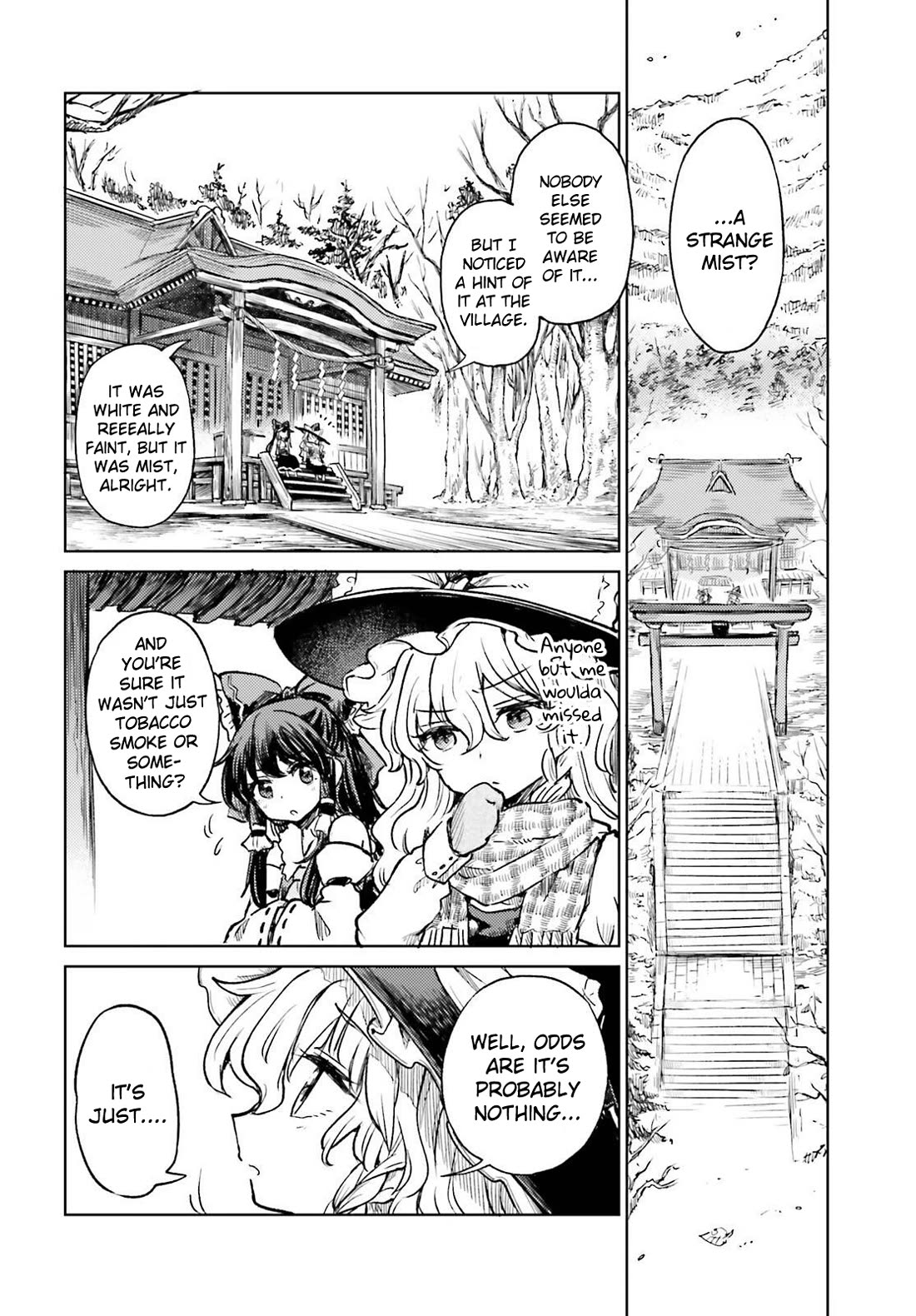 Touhou Suichouka ~ Lotus Eater-tachi no Suisei Chapter 59 page 6 - Chapter 59: Sake is the Best Medicine (Part 1)