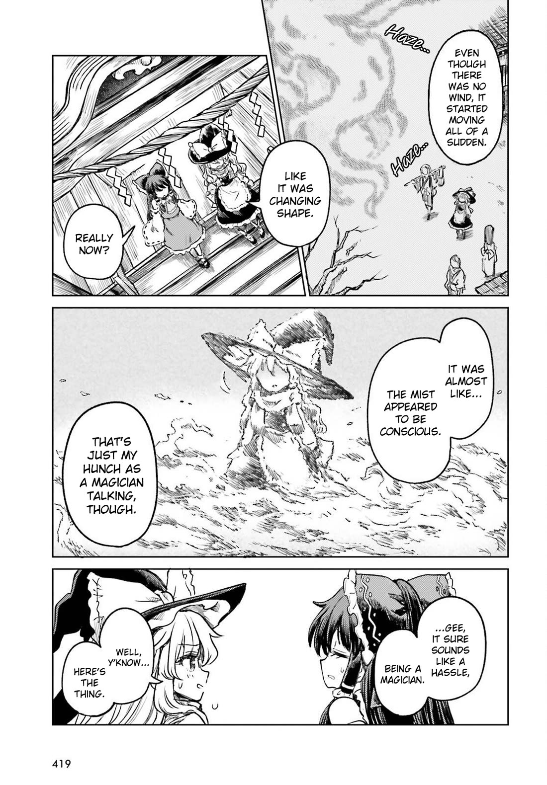 Touhou Suichouka ~ Lotus Eater-tachi no Suisei Chapter 59 page 7 - Chapter 59: Sake is the Best Medicine (Part 1)